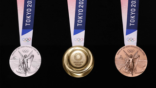 Así son las medallas de los Juegos Olímpicos de Tokio 2020 hechas de teléfonos reciclados